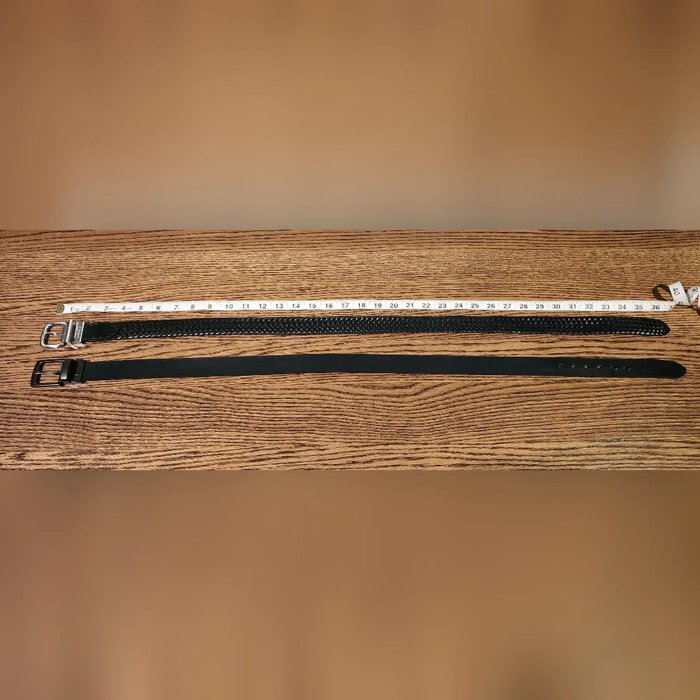 Chaps + Levi's Boys Reversible Belts | Black + Brown | Size L 30-32 Waist
